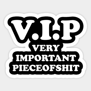 VIP Funny Sticker